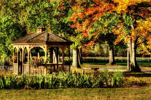 Autumn Gazebo