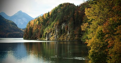 autumn landscape  lake  landscape