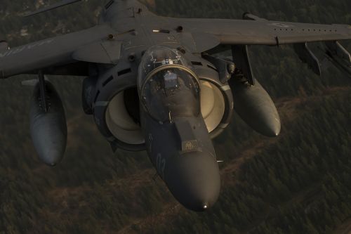 av-8b harrier ii jet vtol