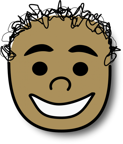 avatar curly face