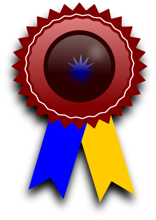 award competition ribbon