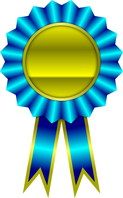 award blue ribbon