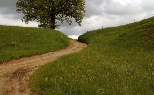 away lane landscape way