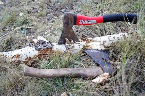 axe wood chop blade