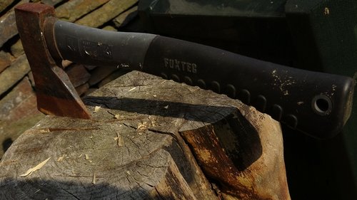 axe  wood axe  ax
