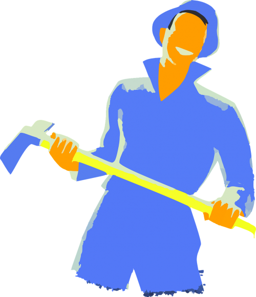 axe tool man