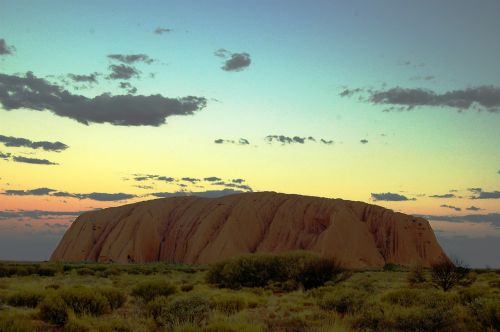 ayers rock uluru australia