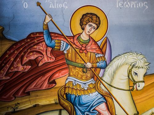 ayios georgios saint iconography