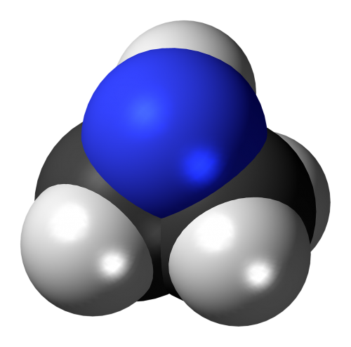 aziridine molecule nitrogen