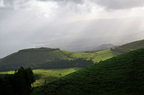 azores nature sky