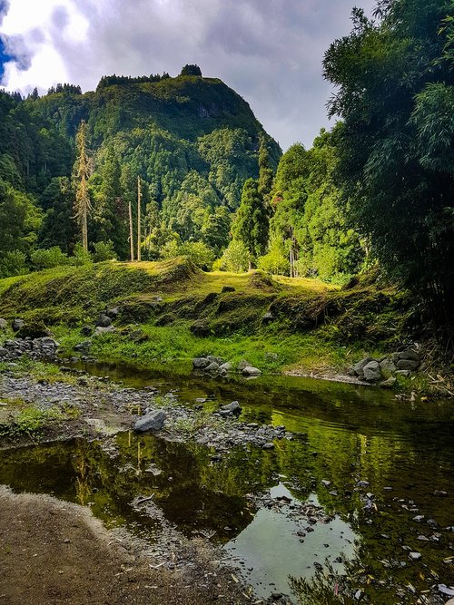 azores  mountains  landscape