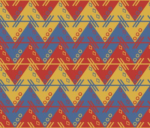 aztec south american pattern