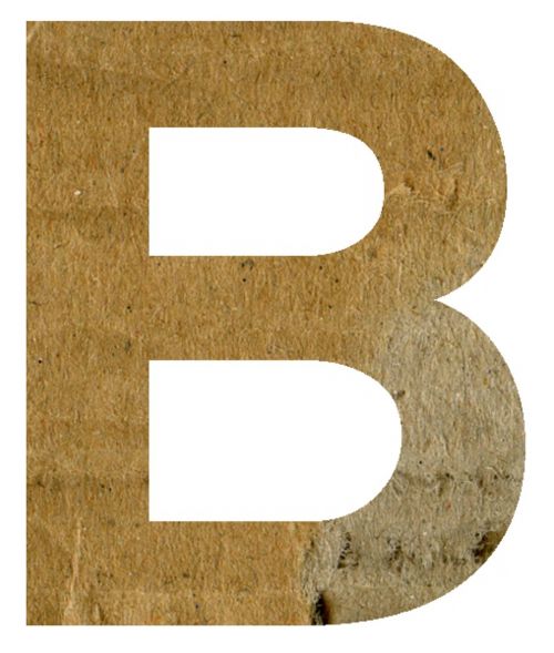 b alphabet letter
