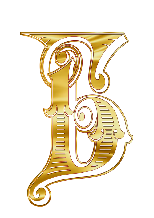 b letters alphabet