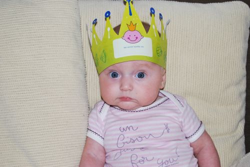 baby crown birthday