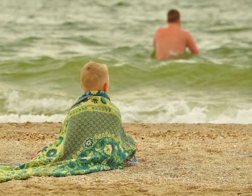 baby beach sea