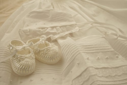 baby  white  baby dress