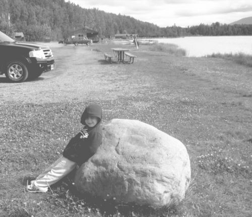 Baby Boy Nature Alaskan Landscape