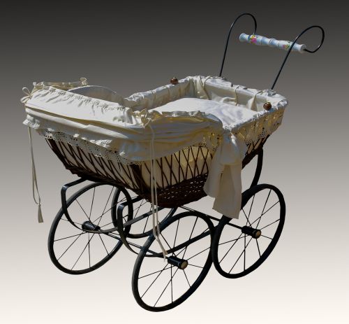 baby carriage old nostalgic