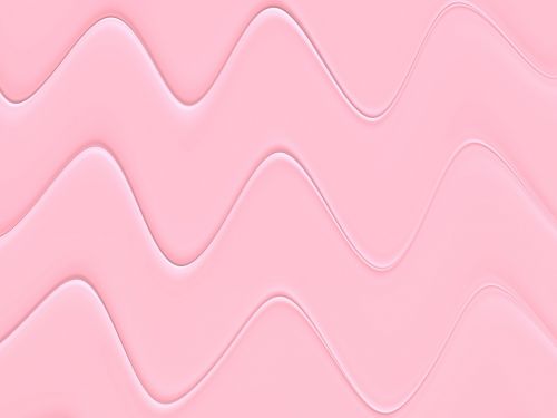 Baby Pink Ripple Pattern