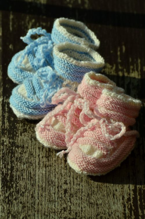 baby shoes birth greeting