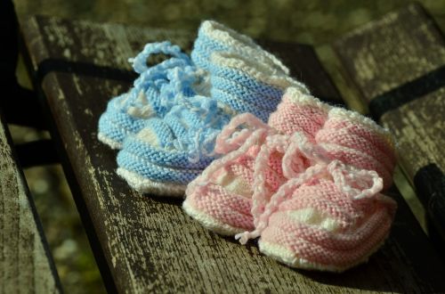 baby shoes birth greeting