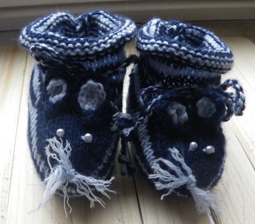 baby shoes first born shoes knit