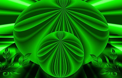 background green structure