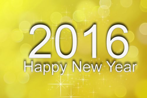 background 2016 new year's day