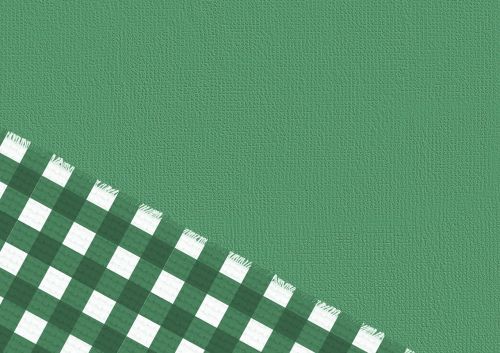 background green gingham