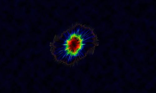 background supernova light