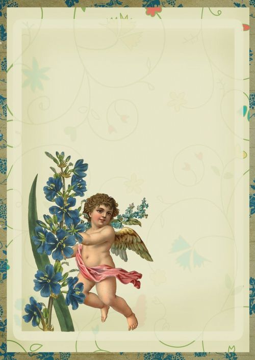 background cupid cherub