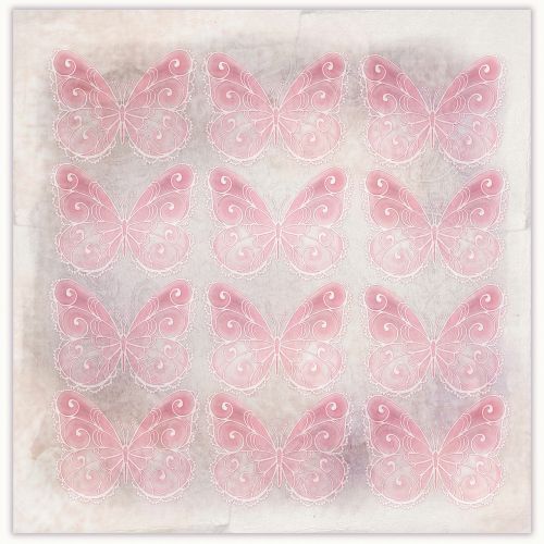 background butterfly pink