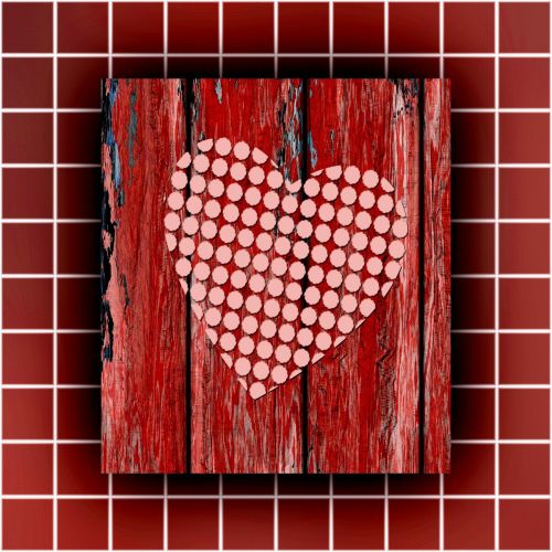 background love heart