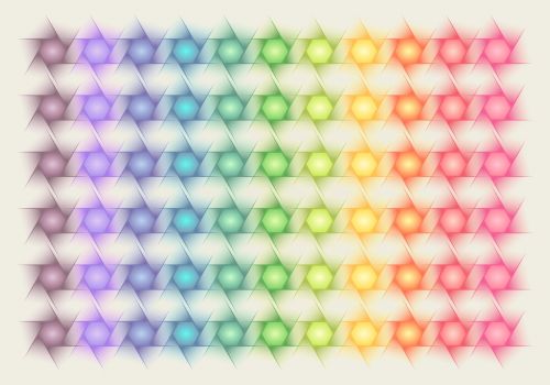background colorful polygon