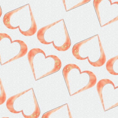 background love hearts