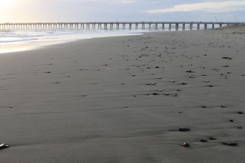 background ocean pier