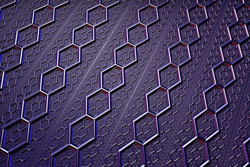 background texture hexagon