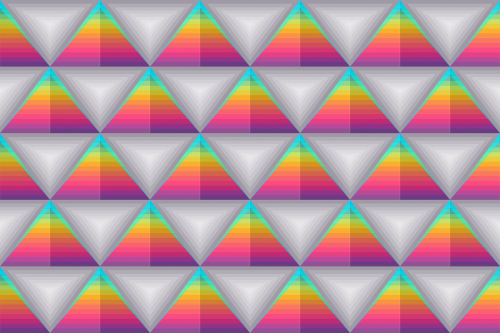 background colorful triangle