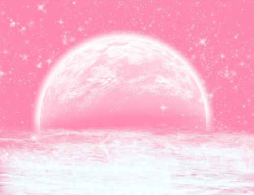 background moon water