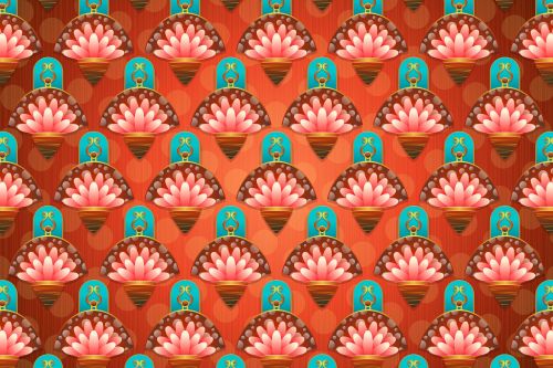 background floral pattern