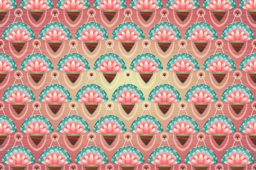 background floral pattern