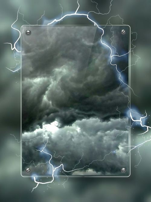 background storm clouds