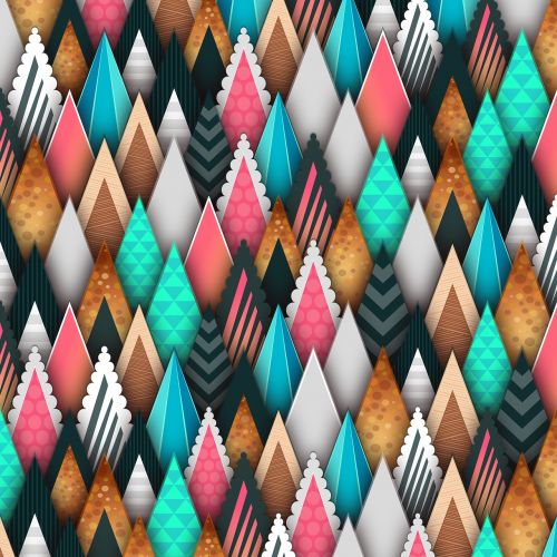 background triangle colorful abstract