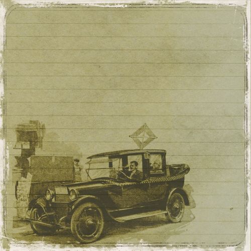 background vintage car