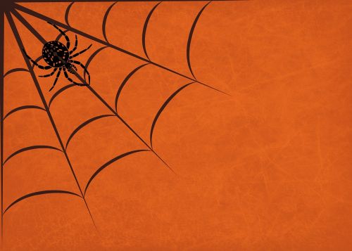 background halloween spider