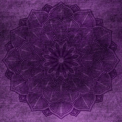 background purple mandala