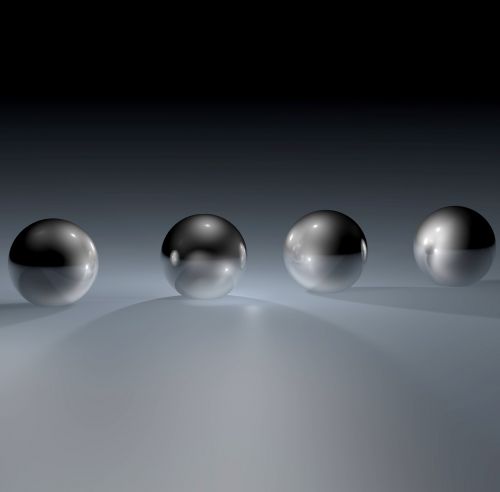 background ball metal