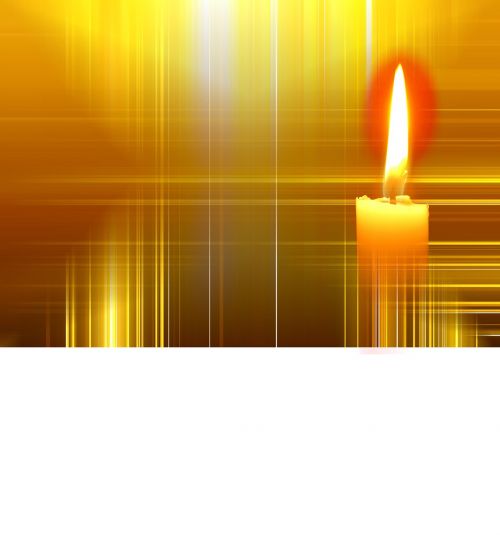 background christmas candle
