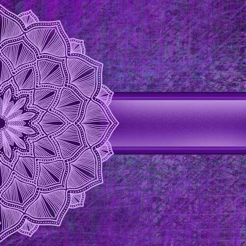 background mandala purple